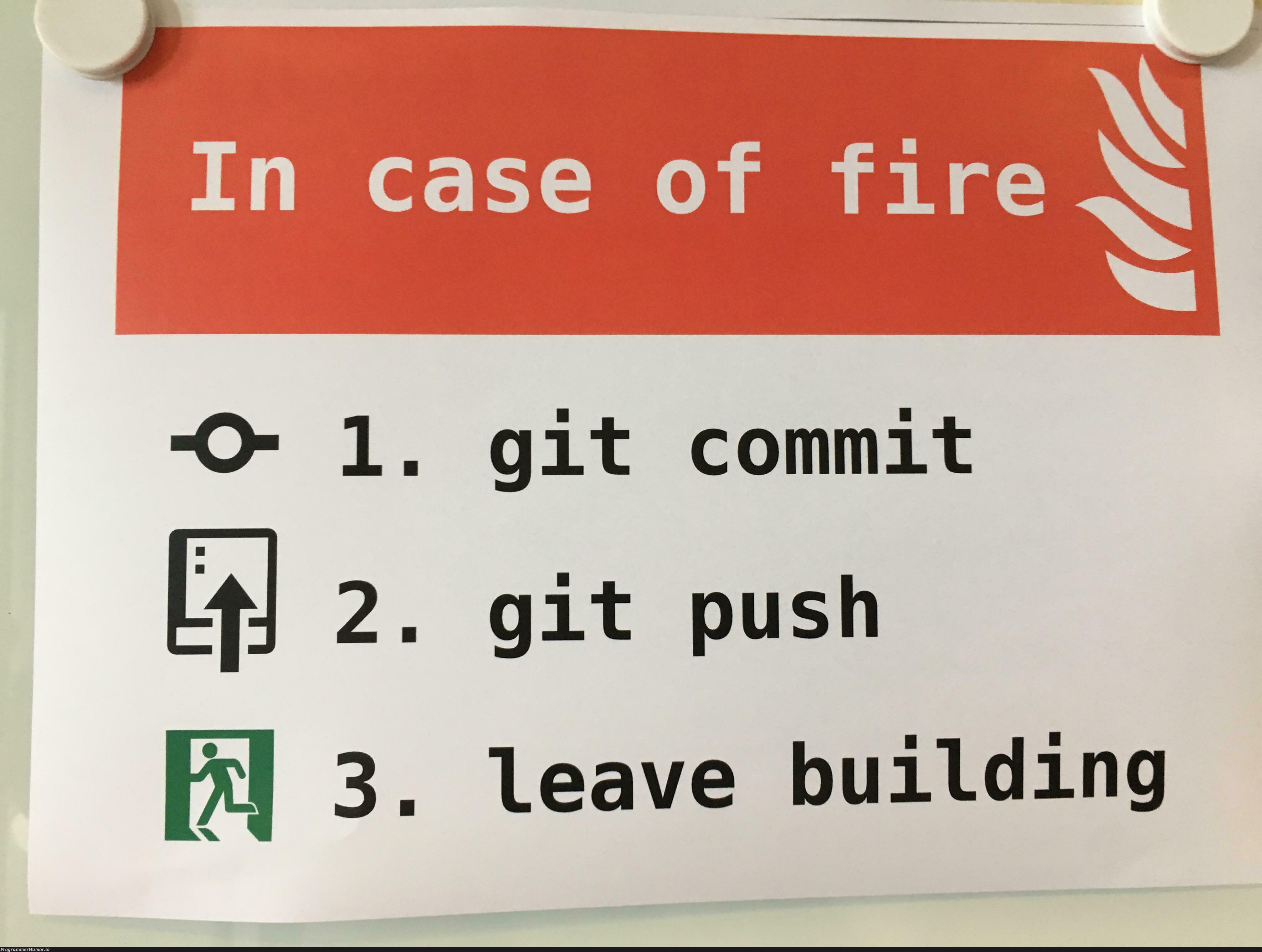 Company I work for has its priorities straight. | git-memes | ProgrammerHumor.io