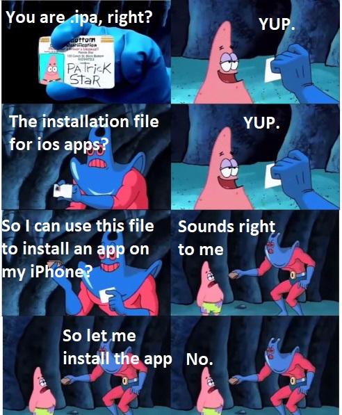 Apple is a mistake | apple-memes, ios-memes | ProgrammerHumor.io