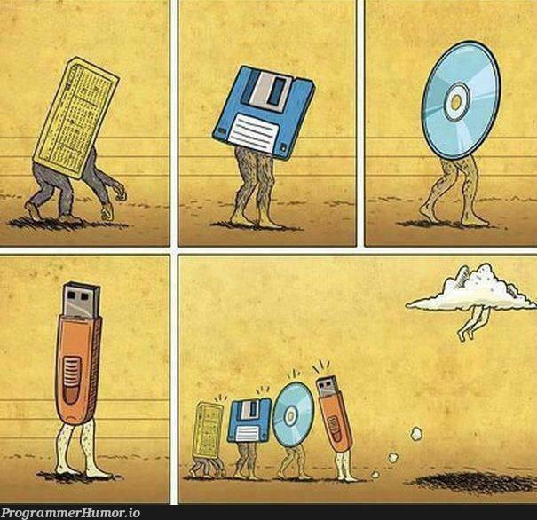 How storage changed.. | ProgrammerHumor.io