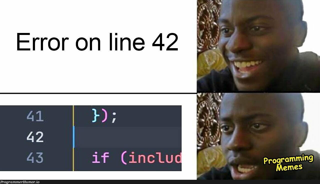 😅 | ProgrammerHumor.io