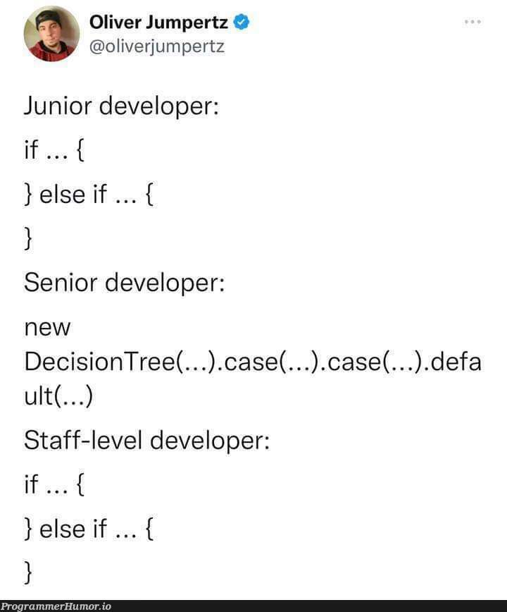 If () | developer-memes | ProgrammerHumor.io