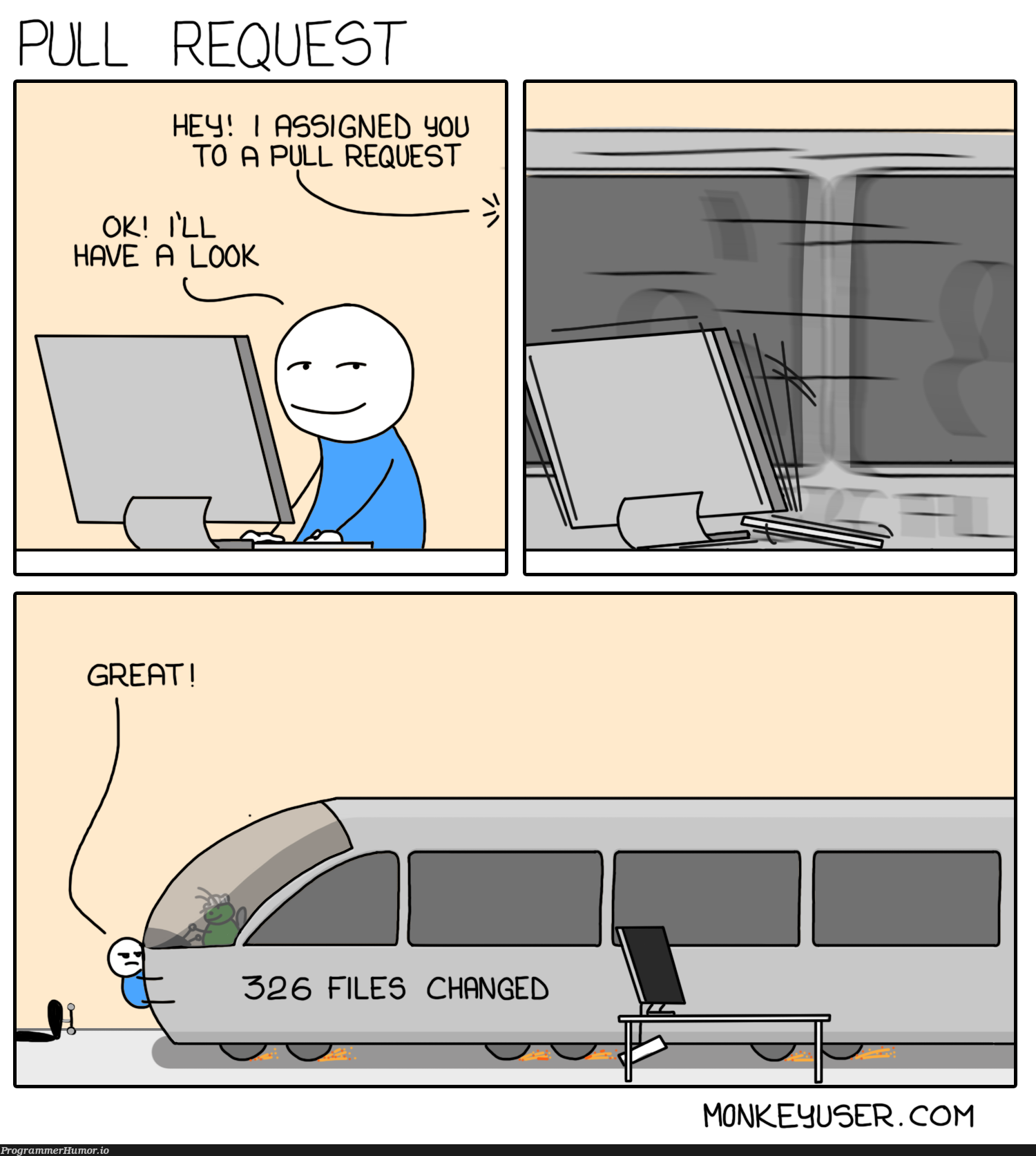 Pull Request | ProgrammerHumor.io