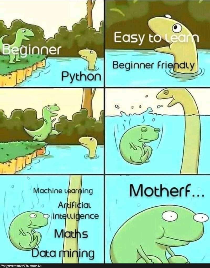 beginner friendly? I mean more than most... | ProgrammerHumor.io