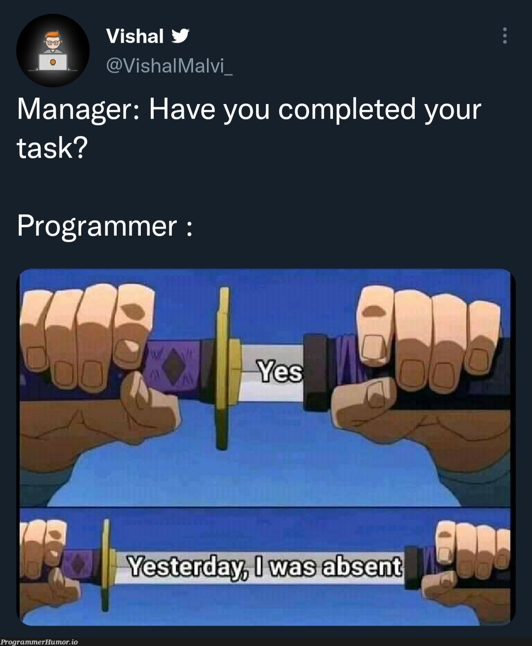 haha | programmer-memes, program-memes, manager-memes | ProgrammerHumor.io