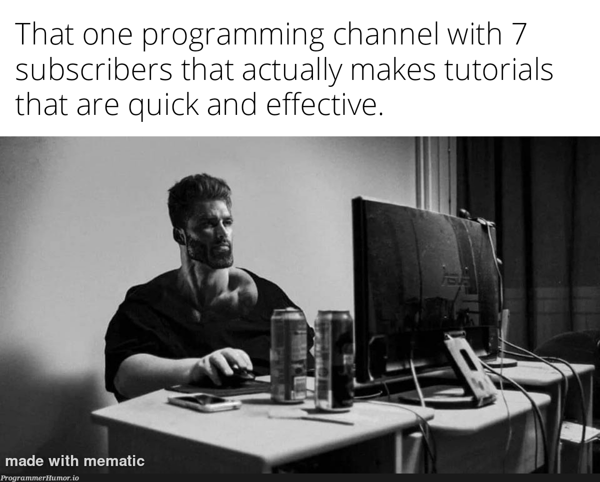 The real chads | programming-memes, program-memes | ProgrammerHumor.io