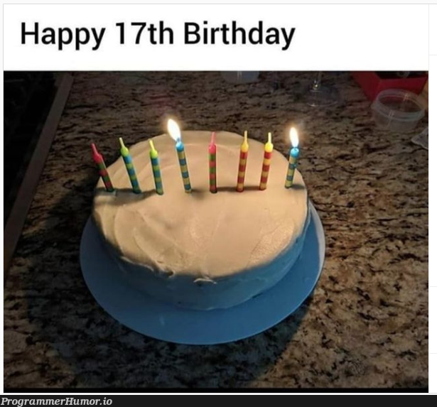 Happy birthday | ProgrammerHumor.io