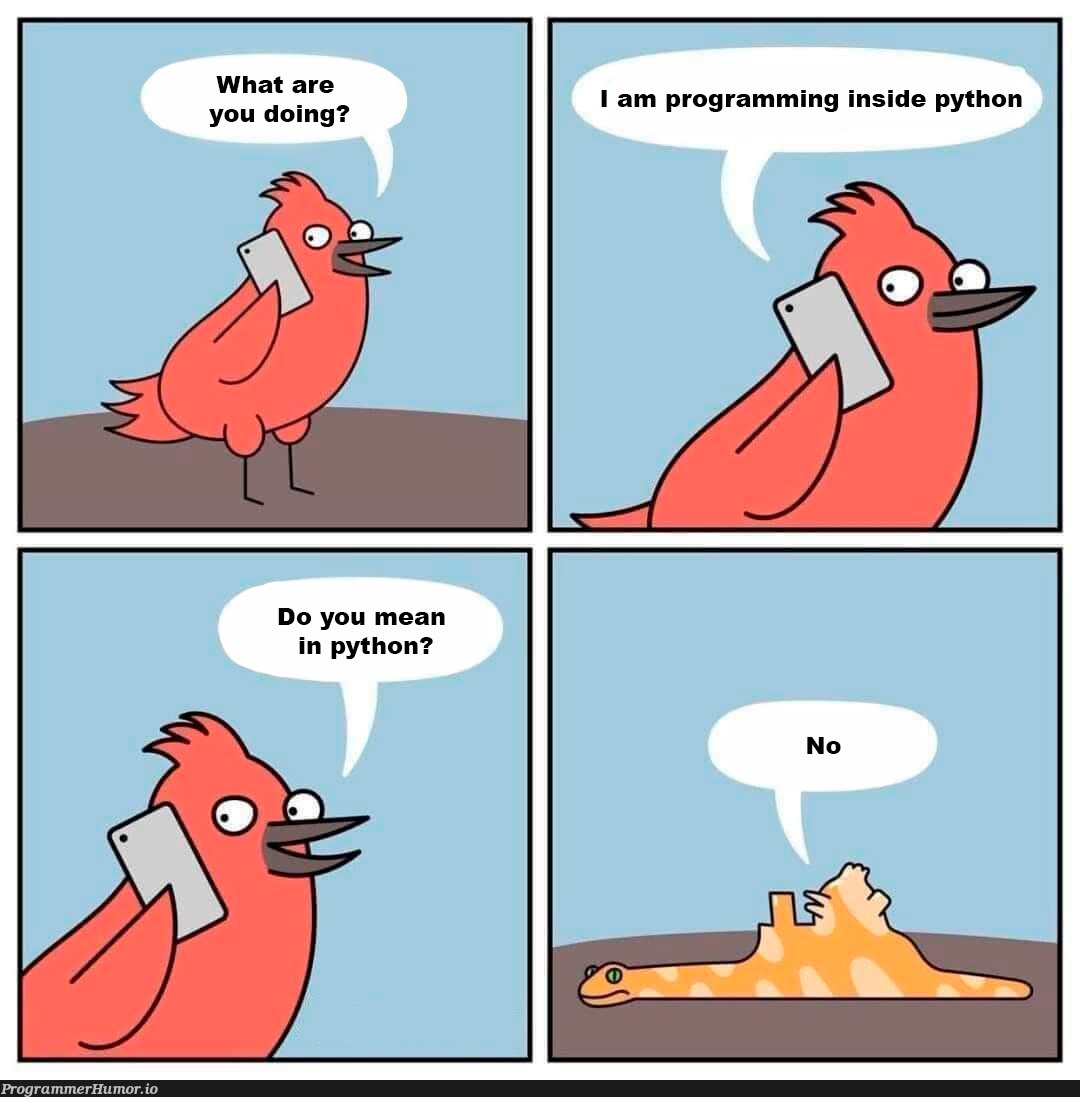 Where do you program? | programming-memes, python-memes, program-memes, ide-memes | ProgrammerHumor.io