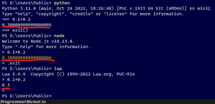 Python vs. Nodejs vs. Lua | python-memes, node-memes, nodejs-memes, node.js-memes, python 3-memes, public-memes | ProgrammerHumor.io