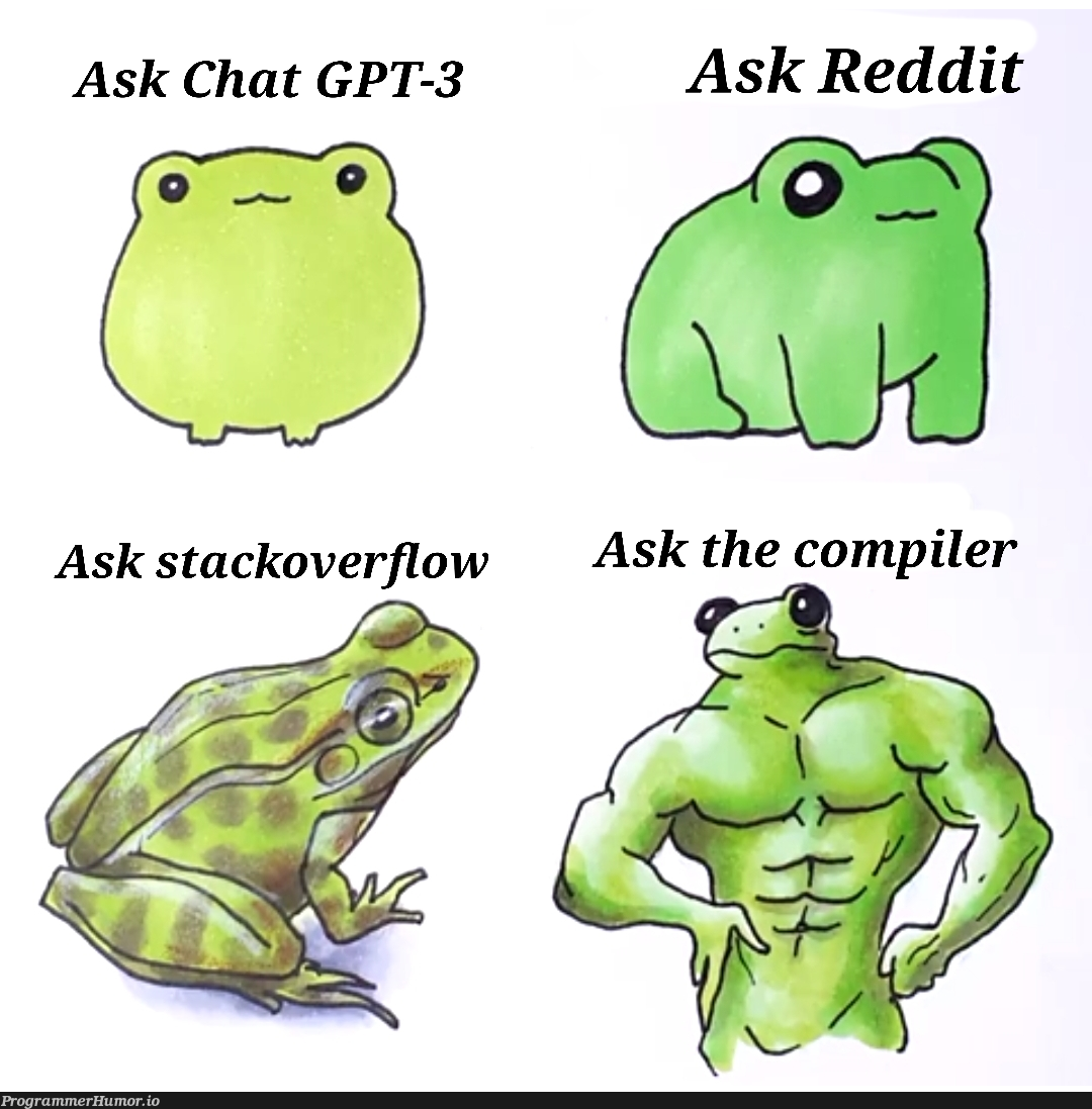 which one are you? | stackoverflow-memes, stack-memes, overflow-memes, reddit-memes | ProgrammerHumor.io