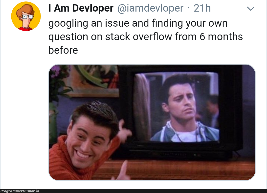 😄 | stack-memes, stack overflow-memes, overflow-memes | ProgrammerHumor.io