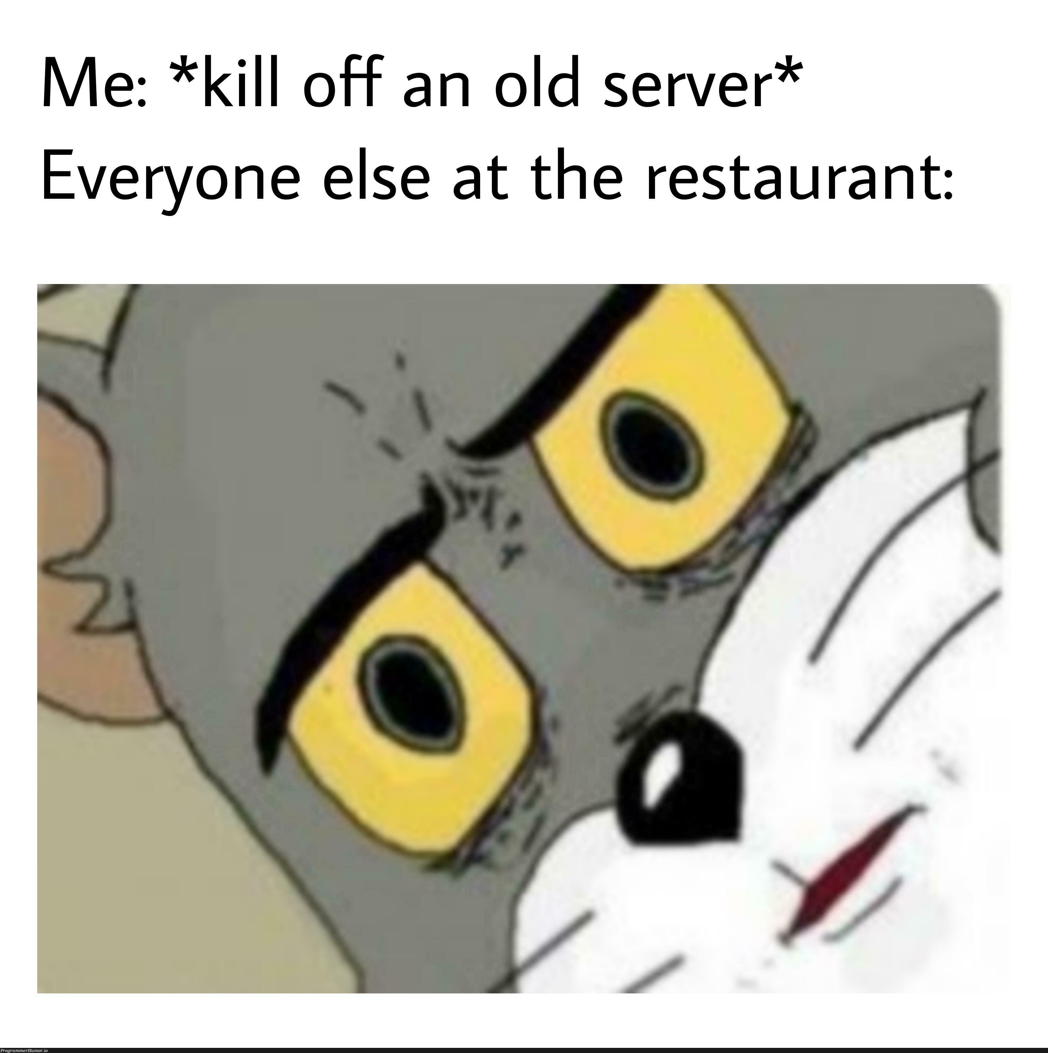 Just a stupid dad joke. | server-memes, rest-memes | ProgrammerHumor.io