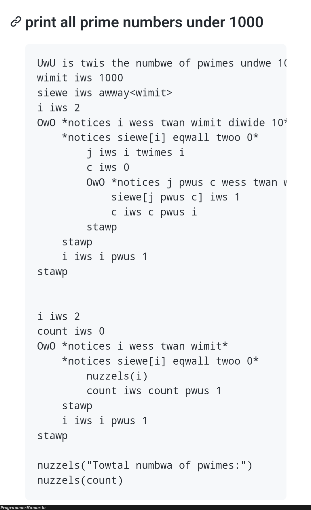 UwU++ | c-memes, ide-memes | ProgrammerHumor.io