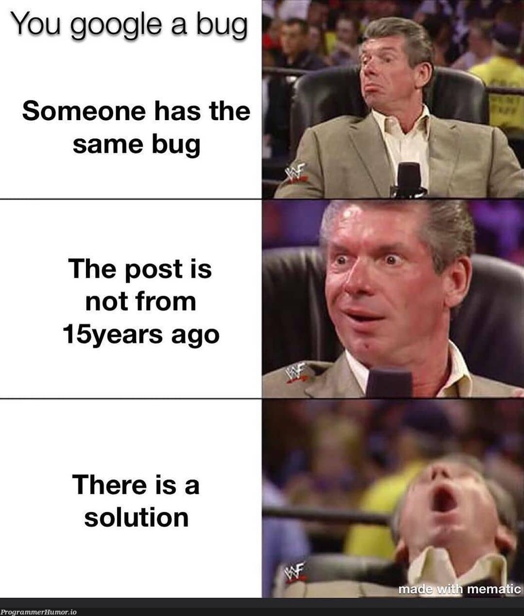 I write bugs only | google-memes, bugs-memes, bug-memes | ProgrammerHumor.io