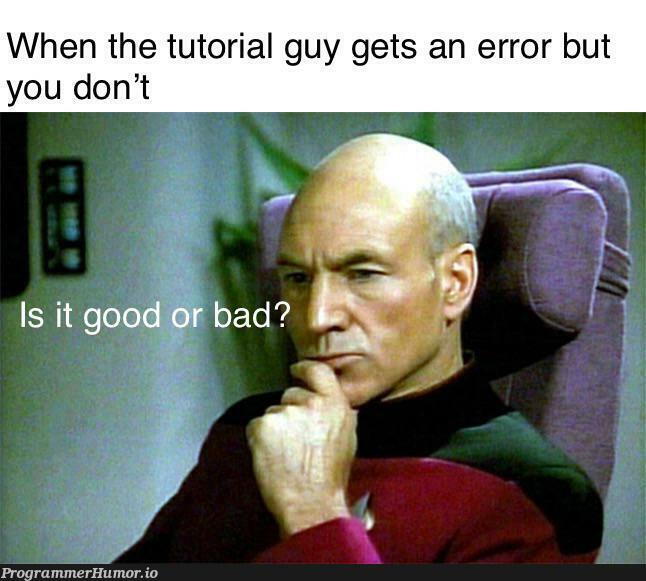 I have mixed feelings | error-memes, IT-memes | ProgrammerHumor.io