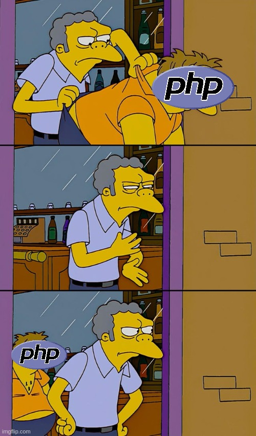 "PHP is dead" | php-memes | ProgrammerHumor.io