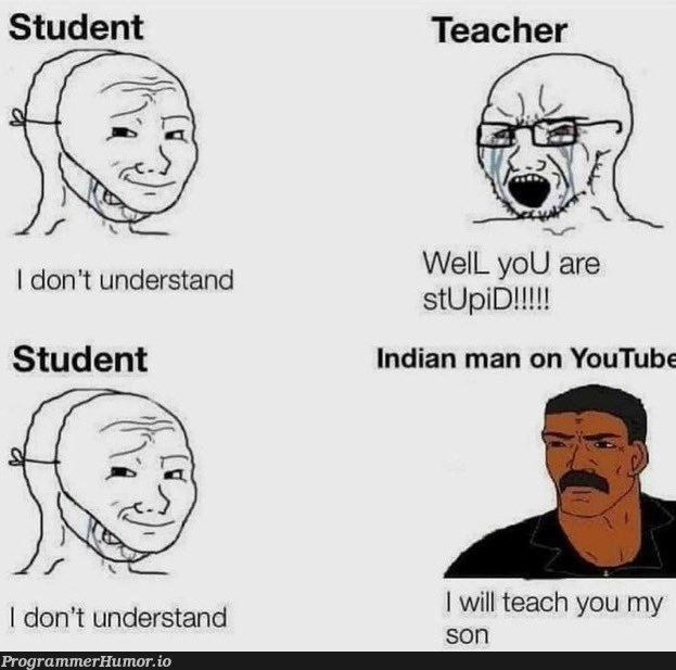 found this on twitter | twitter-memes, indian-memes, youtube-memes | ProgrammerHumor.io