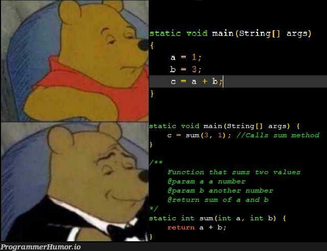 How you code alone VS when someone is looking at your code | code-memes, string-memes | ProgrammerHumor.io