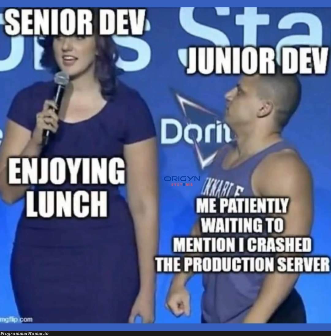 help senior | server-memes | ProgrammerHumor.io