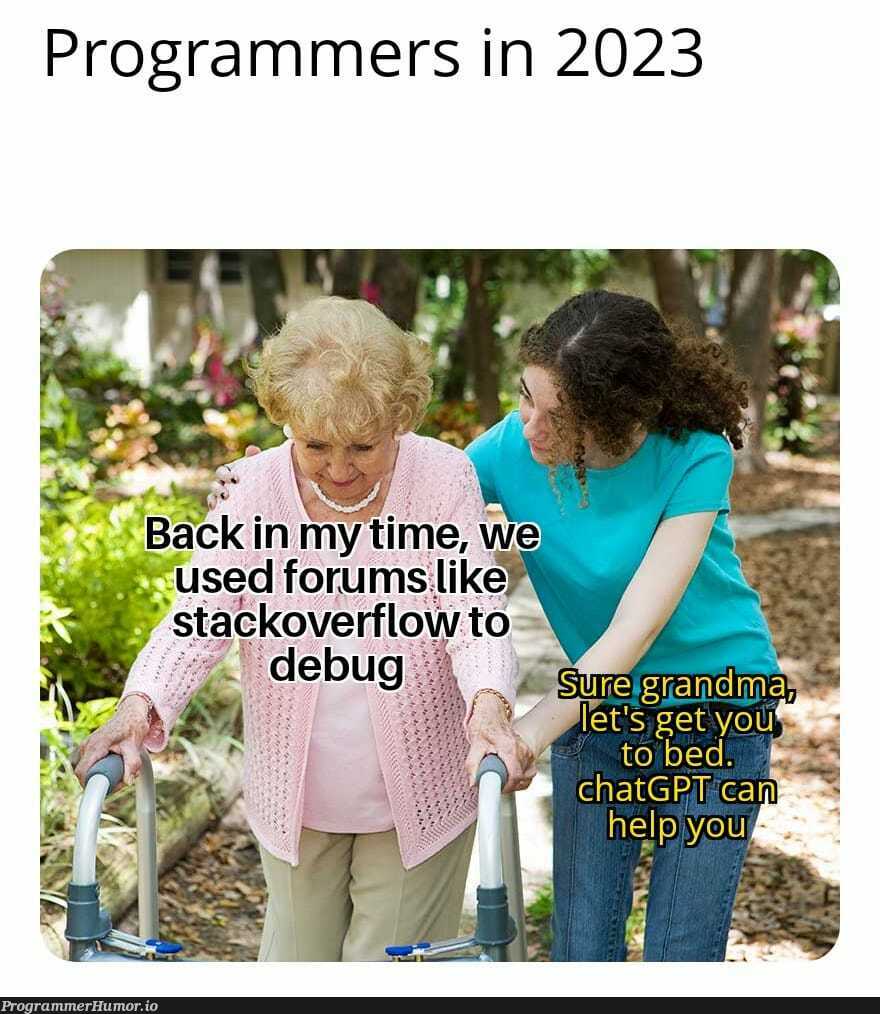 Isn't chatGPT already a standard tool? | programmer-memes, program-memes | ProgrammerHumor.io