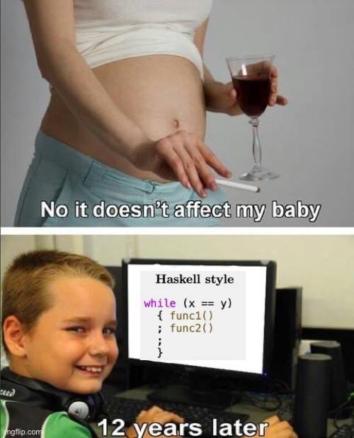 All this talk about coding styles made me think of this | coding-memes | ProgrammerHumor.io