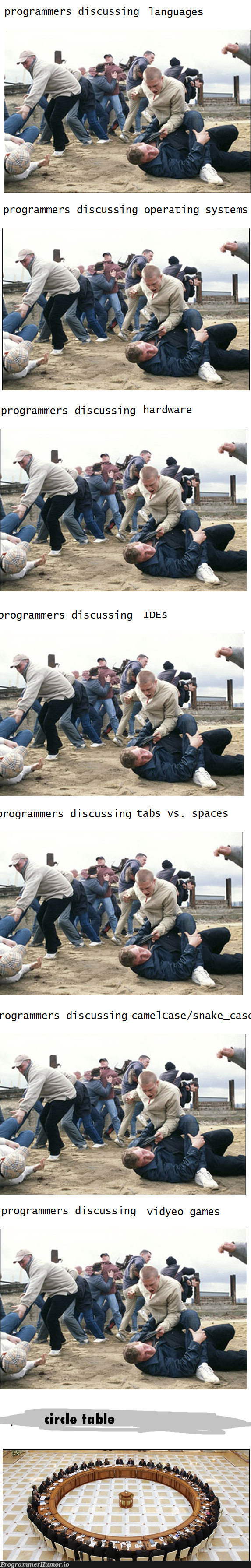 Might draw some flak for this one. | programmer-memes, program-memes, language-memes | ProgrammerHumor.io