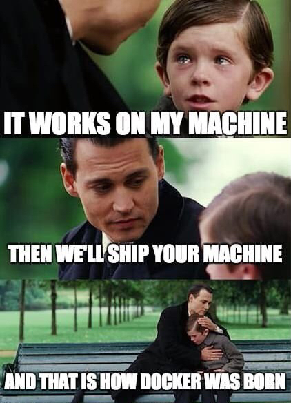 Docker is born | docker-memes, ML-memes | ProgrammerHumor.io