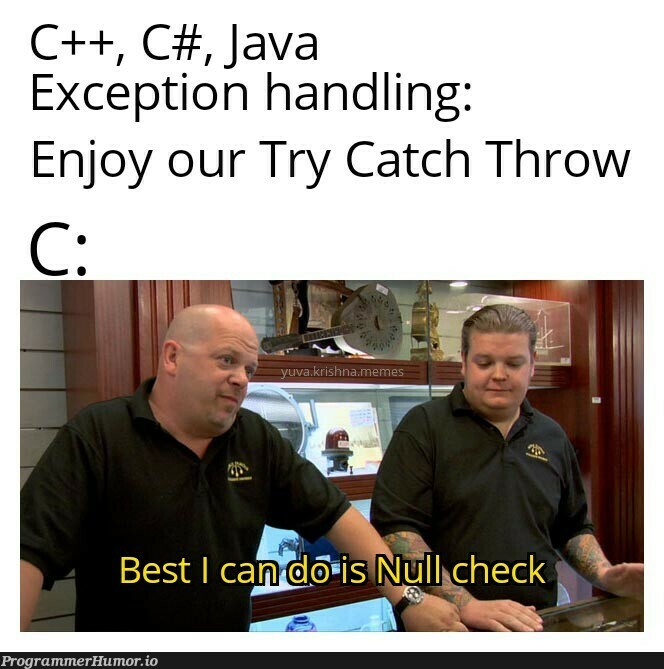 I don't care about your mistakes | java-memes, try catch-memes, try-memes, catch-memes, c++-memes, c#-memes, exception-memes | ProgrammerHumor.io