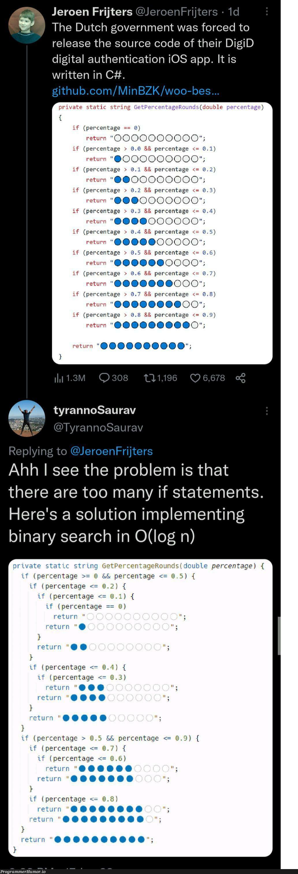 its okay guys they fixed it! | code-memes, git-memes, github-memes, ios-memes, string-memes, if statement-memes, authentication-memes, fix-memes, search-memes, release-memes, IT-memes, c#-memes, source code-memes, private-memes, binary-memes | ProgrammerHumor.io