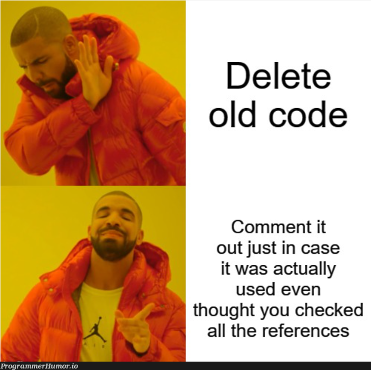 I'm new to this, am I doing this right? | code-memes, IT-memes, comment-memes | ProgrammerHumor.io