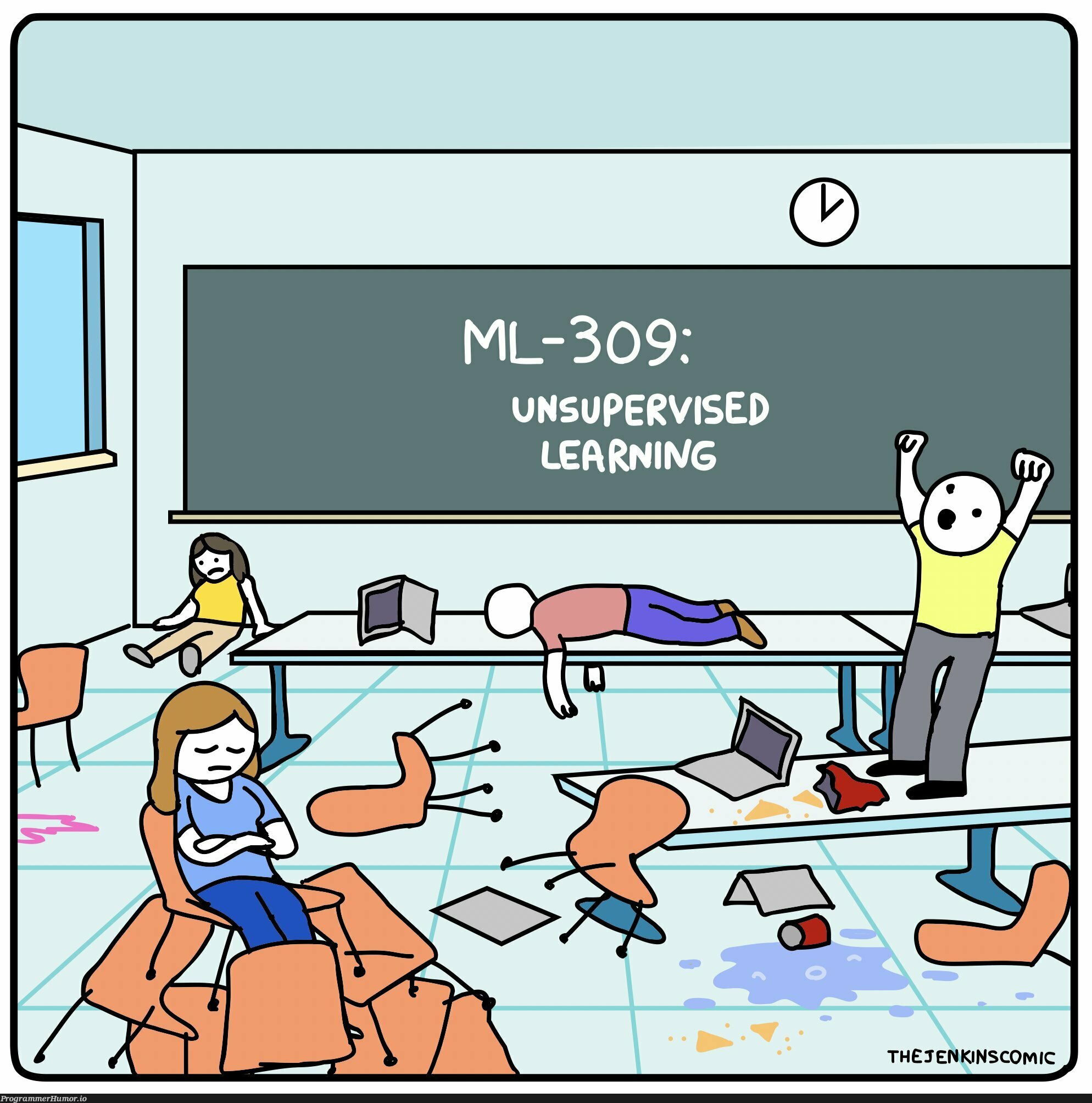 Unsupervised Learning. | ProgrammerHumor.io