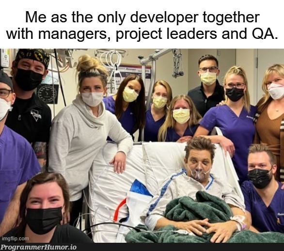 Together we make magic happen! | developer-memes, manager-memes | ProgrammerHumor.io