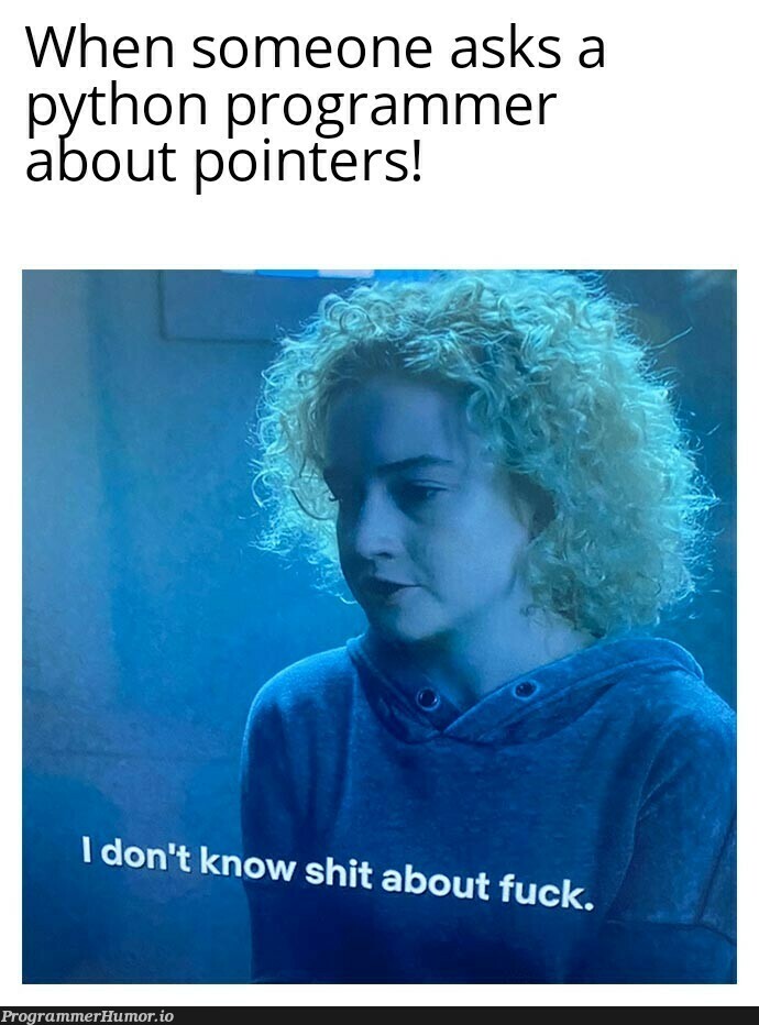 What are pointers? | programmer-memes, program-memes, pointers-memes | ProgrammerHumor.io