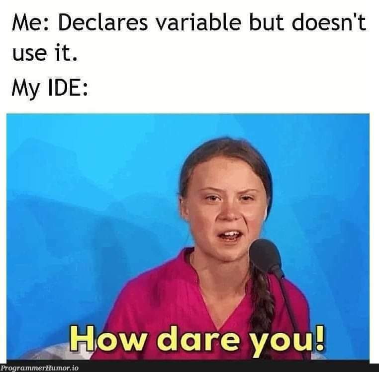 I love variables | variables-memes | ProgrammerHumor.io