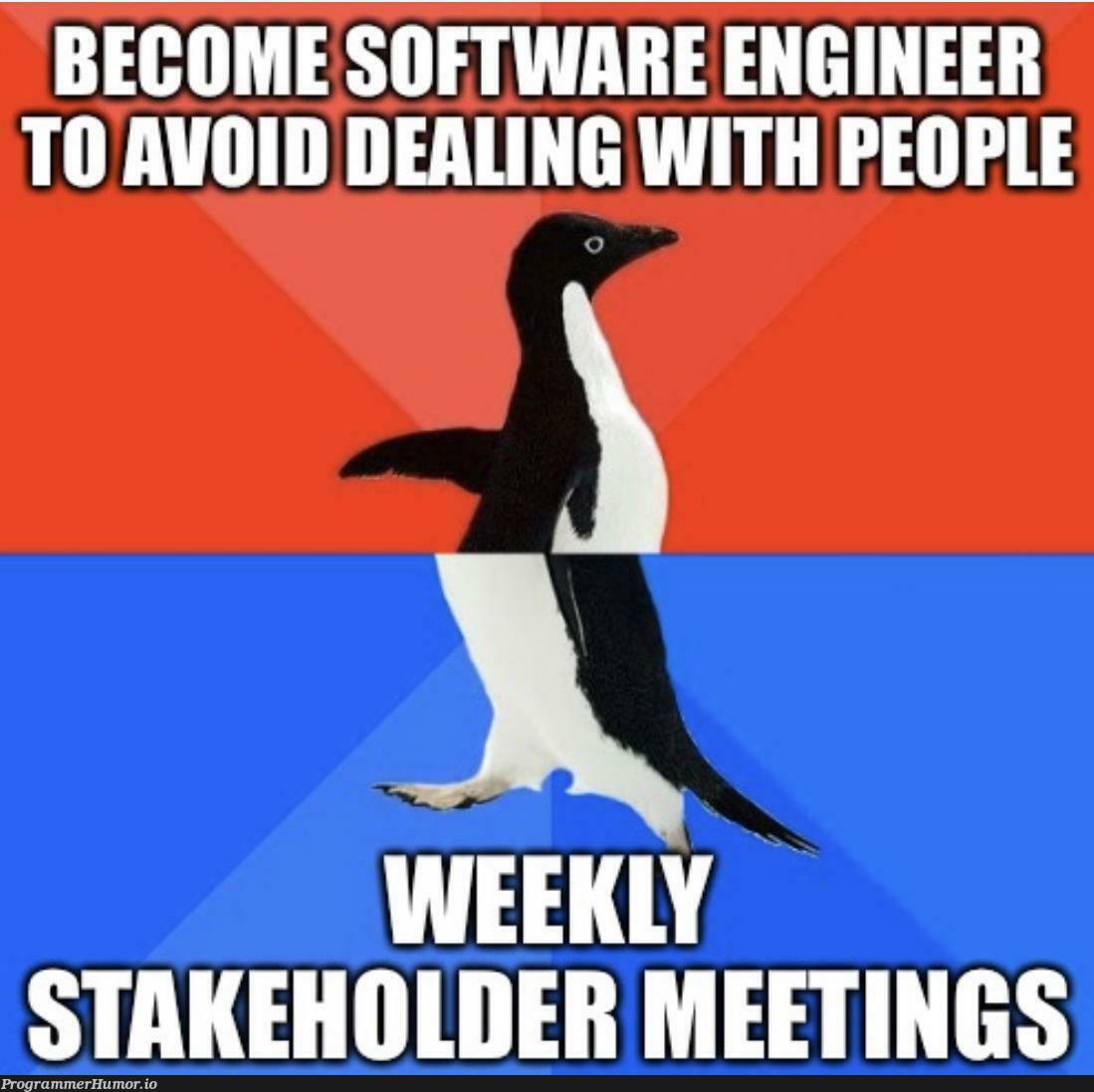 People are the hardest part of this job | software-memes, engineer-memes, software engineer-memes | ProgrammerHumor.io