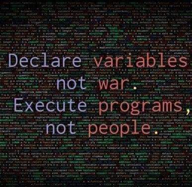 Break statements, not hearts. Manipulate strings, not people. Throw exceptions, not grenade. Eliminates programs, not relationship. Kill threads, not animals. Raise exceptions, not this post. | threads-memes, program-memes, string-memes, exception-memes | ProgrammerHumor.io