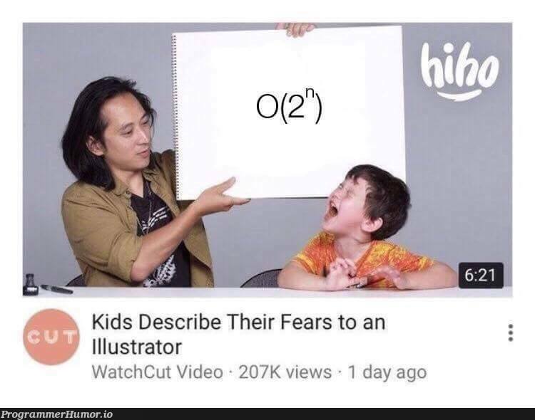 Kids Describe Their Fears To An Illustrator | ide-memes | ProgrammerHumor.io