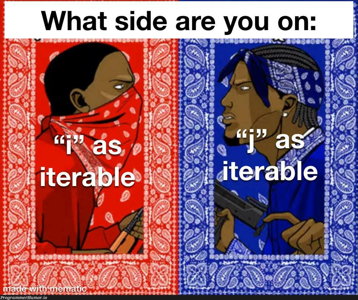 What side are you on | ide-memes | ProgrammerHumor.io