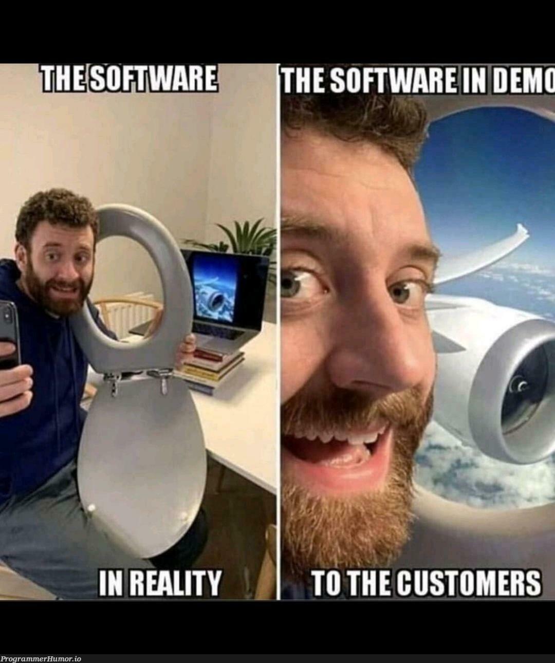 software development in a nutshell | software-memes, development-memes, shell-memes | ProgrammerHumor.io