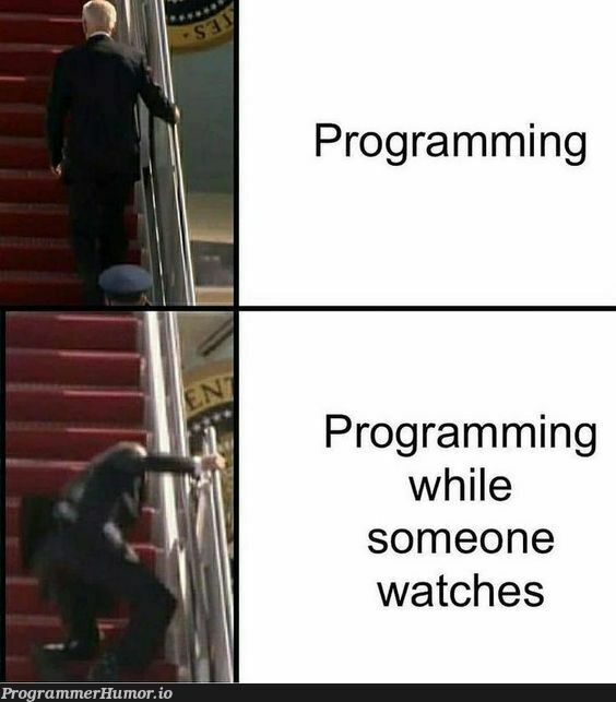 Stop peeping on my screen | programming-memes, program-memes | ProgrammerHumor.io