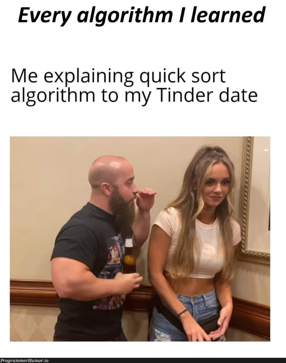 What's the error so I can search on stackoverflow? | tinder-memes, stackoverflow-memes, stack-memes, algorithm-memes, date-memes, error-memes, search-memes, overflow-memes | ProgrammerHumor.io