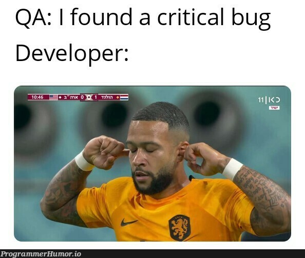 QA life | developer-memes, bug-memes, qa-memes | ProgrammerHumor.io