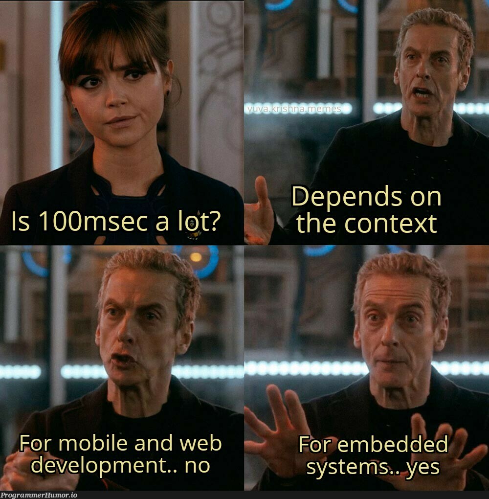 Responsive vs Reactive vs Real-time | web-memes, react-memes, qa-memes | ProgrammerHumor.io