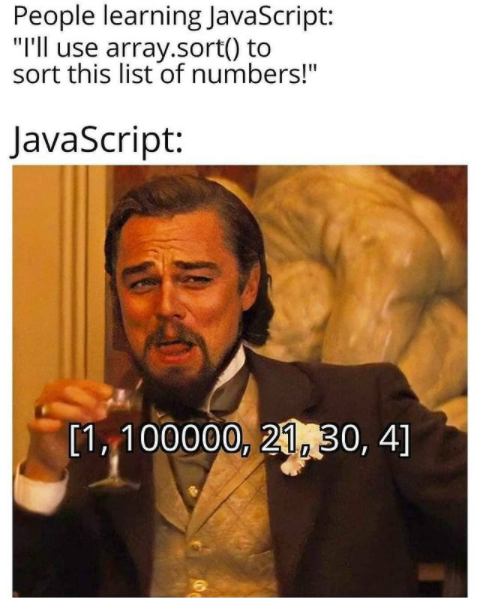 Javascript | javascript-memes, java-memes, array-memes, list-memes | ProgrammerHumor.io