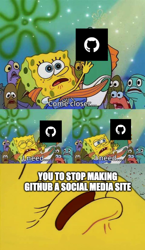 Went to the homepage of Github today, it isn't even a good one | git-memes, github-memes, IT-memes | ProgrammerHumor.io