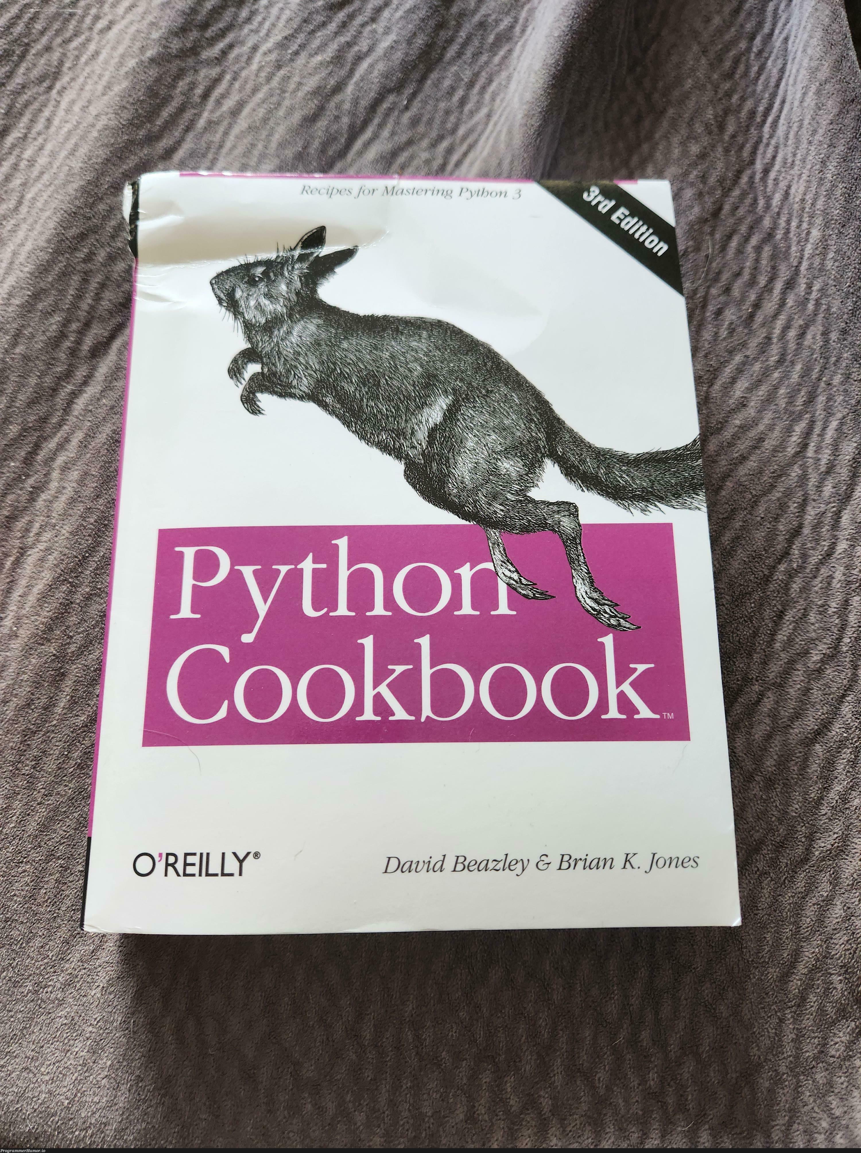 My Mother in Law got really worried about what we're having for Thanksgiving when she saw this on my counter | ProgrammerHumor.io