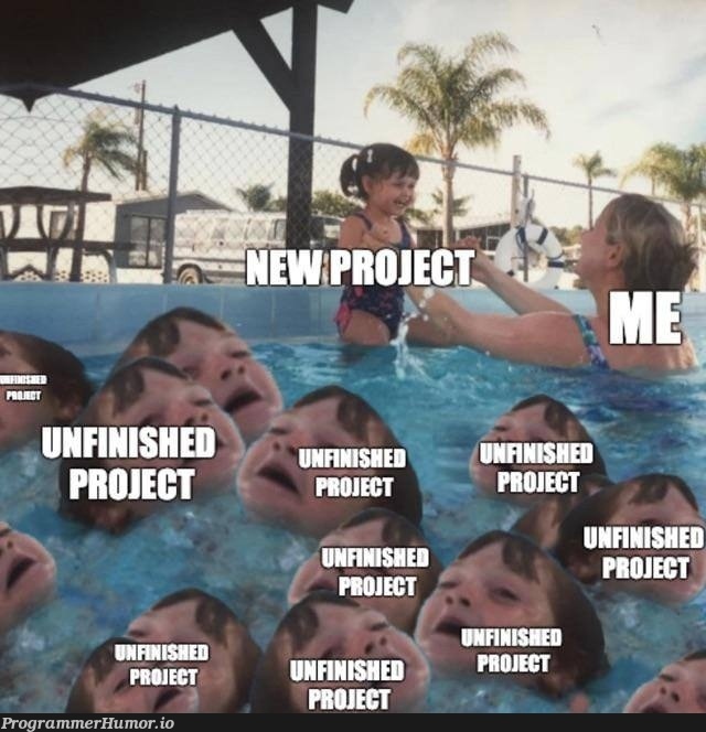 Just raise the water level... | ProgrammerHumor.io