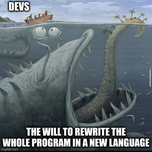 Bro, listen up! We should switch! | program-memes, list-memes, language-memes | ProgrammerHumor.io