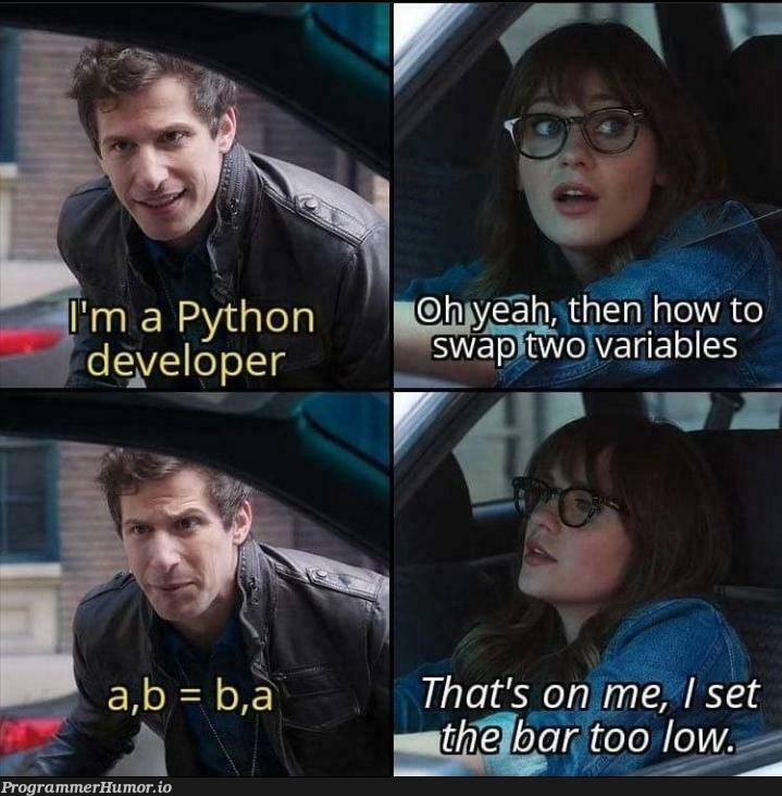 I set the bar too low | ProgrammerHumor.io