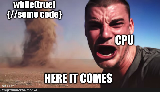 CPU goes brrrrr | ProgrammerHumor.io