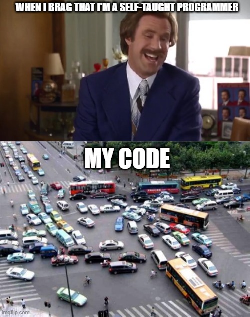 self-taught | programmer-memes, program-memes | ProgrammerHumor.io